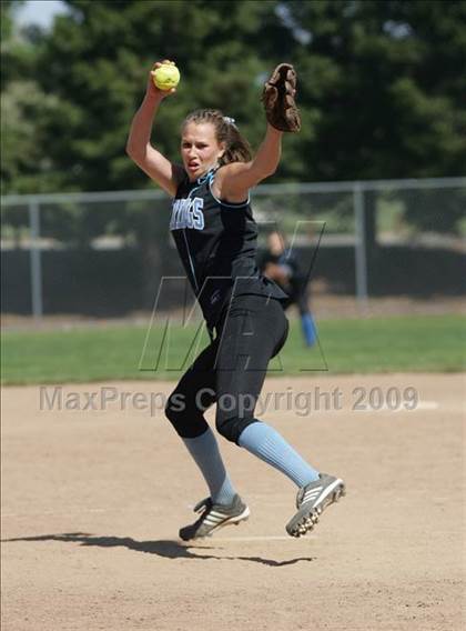 Thumbnail 3 in Pleasant Valley vs. Wood (Stephanie LeDoux Tournament) photogallery.