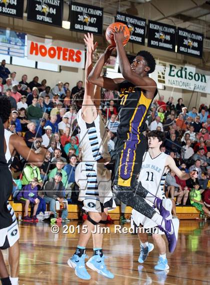 Thumbnail 1 in Montverde Academy vs. Spain Park (City of Palms Classic) photogallery.
