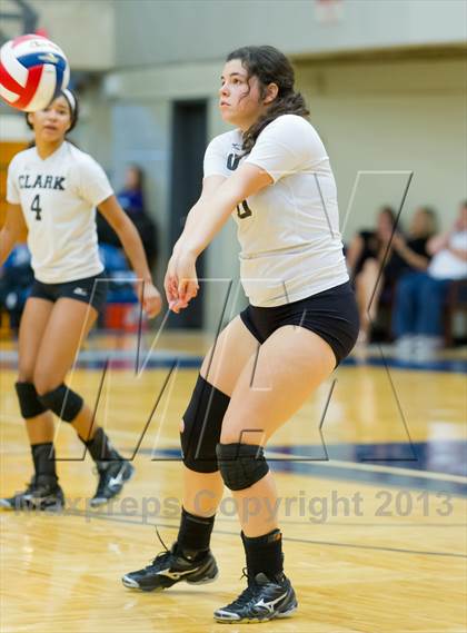 Thumbnail 1 in Brennan vs. Clark (NISD Volleyball Tournament) photogallery.