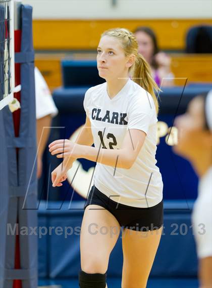 Thumbnail 3 in Brennan vs. Clark (NISD Volleyball Tournament) photogallery.
