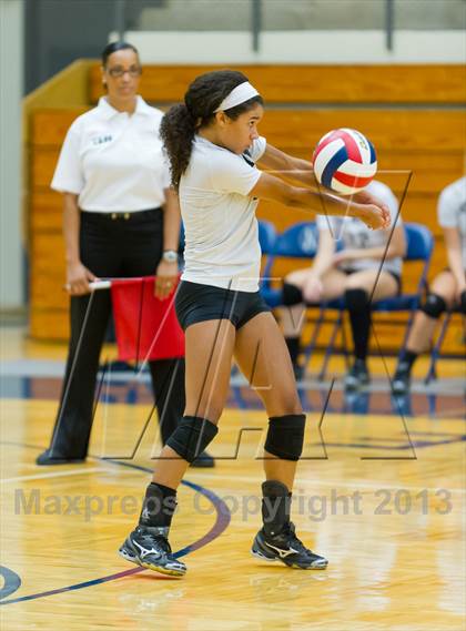 Thumbnail 2 in Brennan vs. Clark (NISD Volleyball Tournament) photogallery.