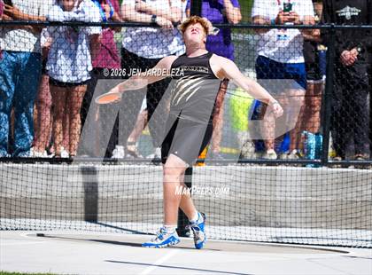Thumbnail 3 in CHSAA 4A Final (Discus) photogallery.