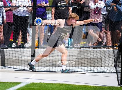 Thumbnail 2 in CHSAA 4A Final (Discus) photogallery.