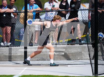 Thumbnail 2 in CHSAA 4A Final (Discus) photogallery.