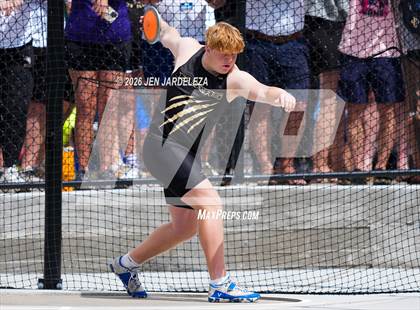 Thumbnail 2 in CHSAA 4A Final (Discus) photogallery.