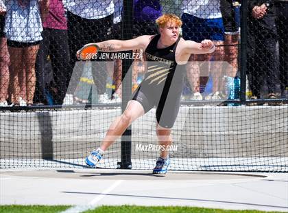 Thumbnail 3 in CHSAA 4A Final (Discus) photogallery.