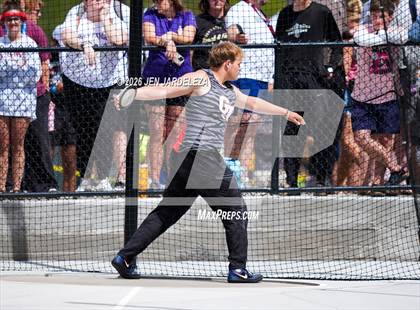 Thumbnail 1 in CHSAA 4A Final (Discus) photogallery.