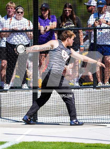 Thumbnail 3 in CHSAA 4A Final (Discus) photogallery.