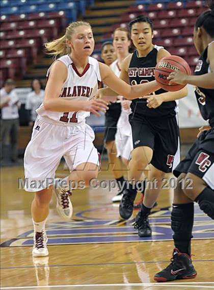 Thumbnail 2 in Calaveras vs. West Campus (CIF SJS D4 Final) photogallery.