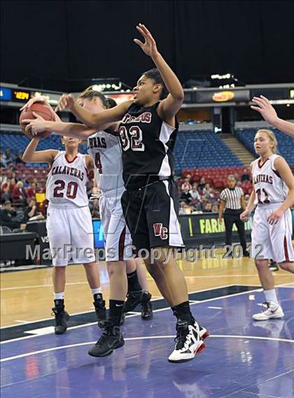 Thumbnail 3 in Calaveras vs. West Campus (CIF SJS D4 Final) photogallery.