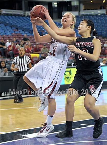 Thumbnail 3 in Calaveras vs. West Campus (CIF SJS D4 Final) photogallery.