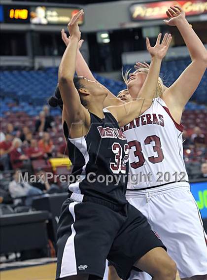 Thumbnail 3 in Calaveras vs. West Campus (CIF SJS D4 Final) photogallery.