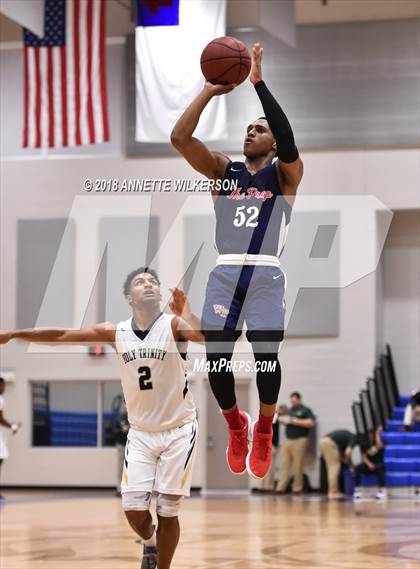 Thumbnail 3 in Holy Trinity Episcopal vs. Windermere Prep (First Academy Shootout) photogallery.