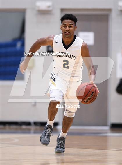 Thumbnail 3 in Holy Trinity Episcopal vs. Windermere Prep (First Academy Shootout) photogallery.