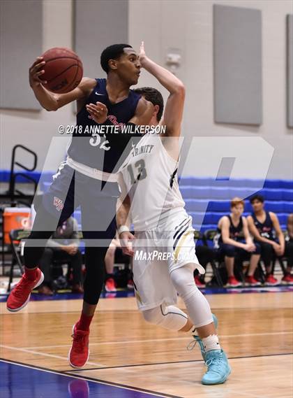 Thumbnail 2 in Holy Trinity Episcopal vs. Windermere Prep (First Academy Shootout) photogallery.