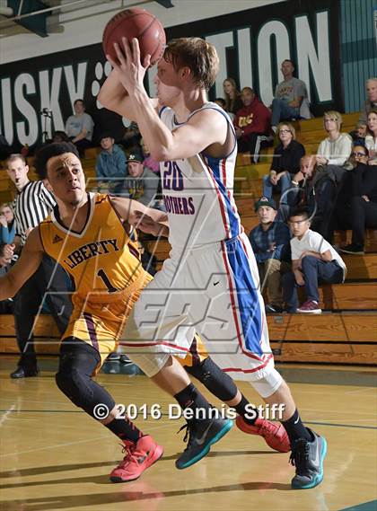 Thumbnail 2 in Christian Brothers vs. Liberty (Adidas Challenge) photogallery.
