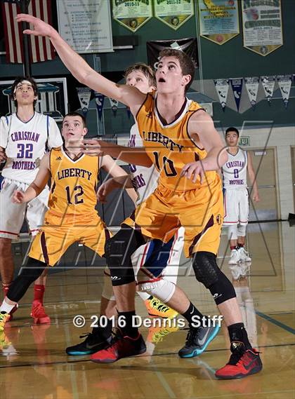 Thumbnail 1 in Christian Brothers vs. Liberty (Adidas Challenge) photogallery.