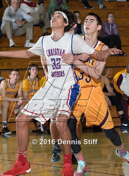 Thumbnail 1 in Christian Brothers vs. Liberty (Adidas Challenge) photogallery.