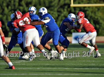 Thumbnail 2 in Bingham vs. Orange Lutheran (Mission Viejo Football Classic) photogallery.