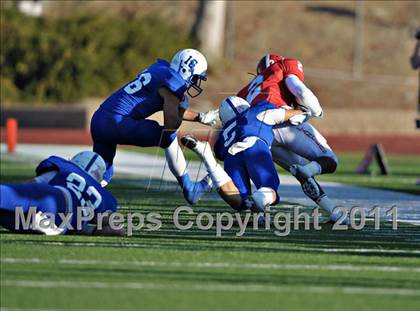 Thumbnail 3 in Bingham vs. Orange Lutheran (Mission Viejo Football Classic) photogallery.