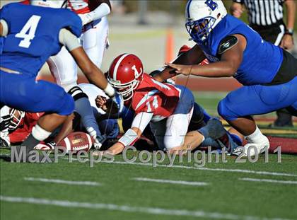 Thumbnail 3 in Bingham vs. Orange Lutheran (Mission Viejo Football Classic) photogallery.