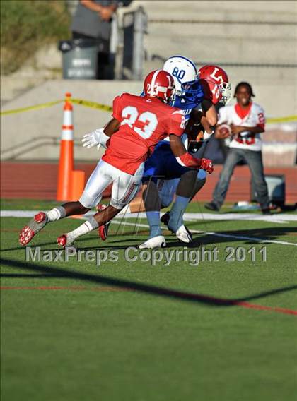 Thumbnail 1 in Bingham vs. Orange Lutheran (Mission Viejo Football Classic) photogallery.