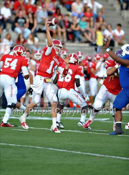 Thumbnail 2 in Bingham vs. Orange Lutheran (Mission Viejo Football Classic) photogallery.