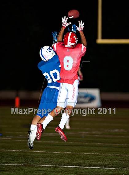 Thumbnail 3 in Bingham vs. Orange Lutheran (Mission Viejo Football Classic) photogallery.