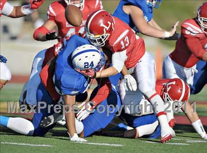 Thumbnail 2 in Bingham vs. Orange Lutheran (Mission Viejo Football Classic) photogallery.