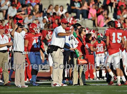 Thumbnail 3 in Bingham vs. Orange Lutheran (Mission Viejo Football Classic) photogallery.