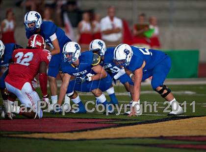 Thumbnail 3 in Bingham vs. Orange Lutheran (Mission Viejo Football Classic) photogallery.