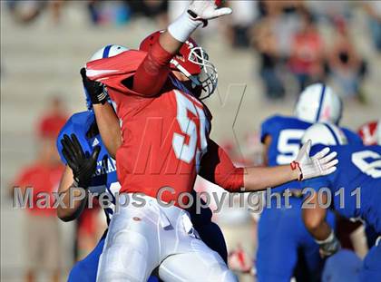 Thumbnail 2 in Bingham vs. Orange Lutheran (Mission Viejo Football Classic) photogallery.