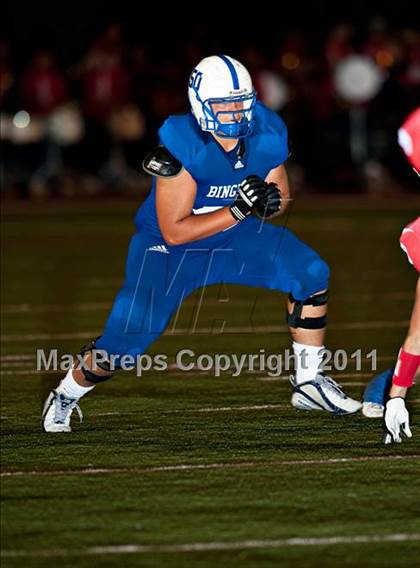 Thumbnail 1 in Bingham vs. Orange Lutheran (Mission Viejo Football Classic) photogallery.