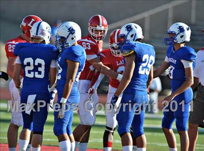 Thumbnail 1 in Bingham vs. Orange Lutheran (Mission Viejo Football Classic) photogallery.