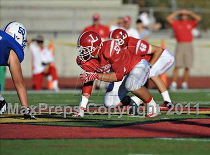 Thumbnail 3 in Bingham vs. Orange Lutheran (Mission Viejo Football Classic) photogallery.
