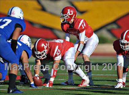 Thumbnail 3 in Bingham vs. Orange Lutheran (Mission Viejo Football Classic) photogallery.