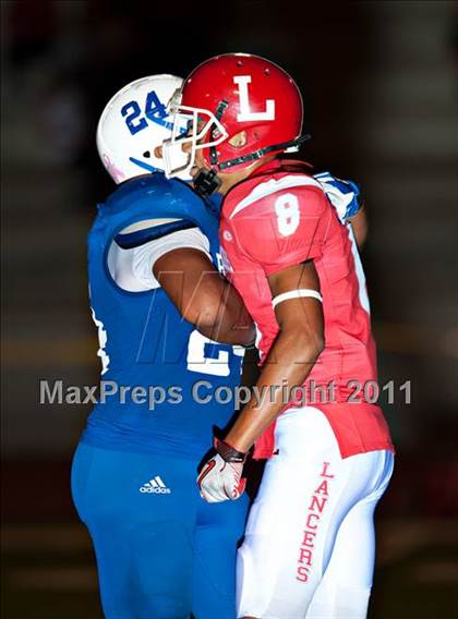 Thumbnail 1 in Bingham vs. Orange Lutheran (Mission Viejo Football Classic) photogallery.