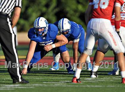 Thumbnail 1 in Bingham vs. Orange Lutheran (Mission Viejo Football Classic) photogallery.