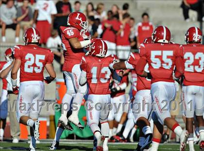 Thumbnail 2 in Bingham vs. Orange Lutheran (Mission Viejo Football Classic) photogallery.