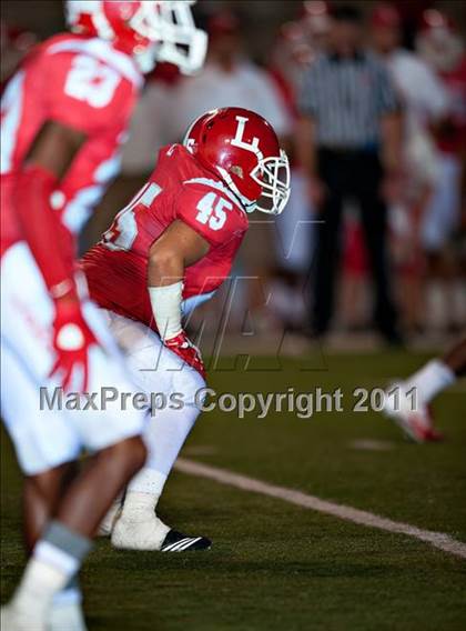 Thumbnail 2 in Bingham vs. Orange Lutheran (Mission Viejo Football Classic) photogallery.