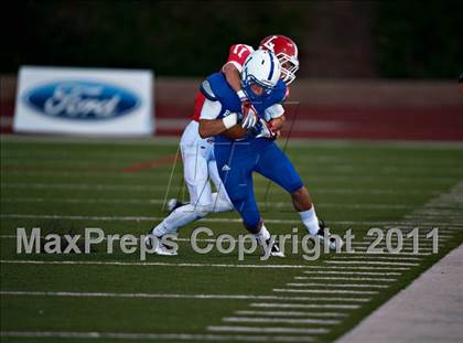 Thumbnail 2 in Bingham vs. Orange Lutheran (Mission Viejo Football Classic) photogallery.