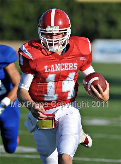 Thumbnail 2 in Bingham vs. Orange Lutheran (Mission Viejo Football Classic) photogallery.