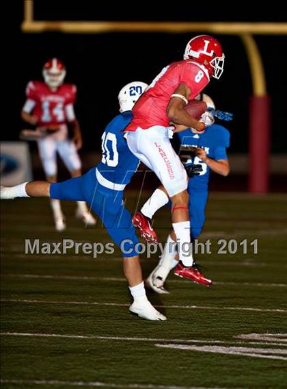 Thumbnail 2 in Bingham vs. Orange Lutheran (Mission Viejo Football Classic) photogallery.