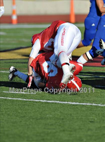 Thumbnail 1 in Bingham vs. Orange Lutheran (Mission Viejo Football Classic) photogallery.