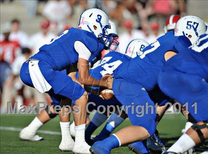 Thumbnail 1 in Bingham vs. Orange Lutheran (Mission Viejo Football Classic) photogallery.
