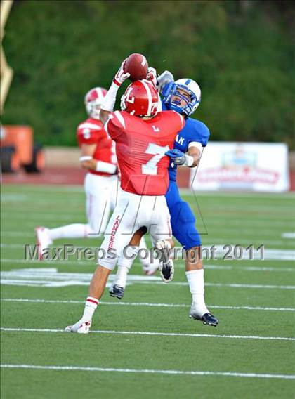 Thumbnail 3 in Bingham vs. Orange Lutheran (Mission Viejo Football Classic) photogallery.