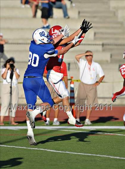 Thumbnail 2 in Bingham vs. Orange Lutheran (Mission Viejo Football Classic) photogallery.