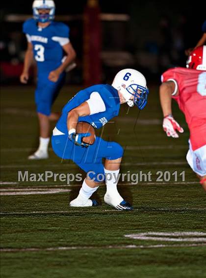 Thumbnail 3 in Bingham vs. Orange Lutheran (Mission Viejo Football Classic) photogallery.