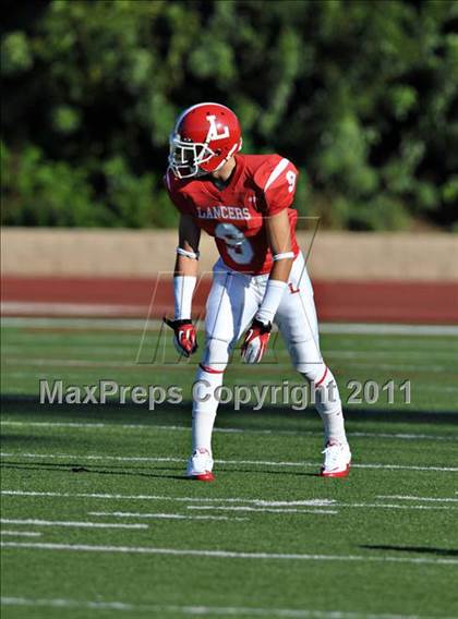 Thumbnail 3 in Bingham vs. Orange Lutheran (Mission Viejo Football Classic) photogallery.