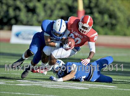 Thumbnail 3 in Bingham vs. Orange Lutheran (Mission Viejo Football Classic) photogallery.